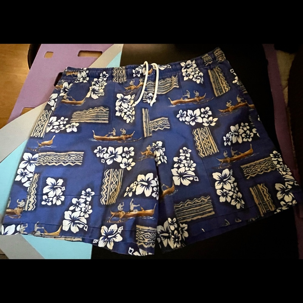 Hawaiian Vintage Swim Shorts ,Made in Hawaii